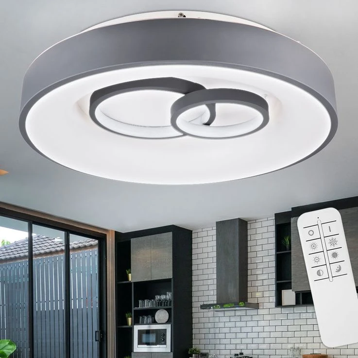 LED Deckenleuchte, Nachtlicht, Dimmbar, 48cm, MAVY