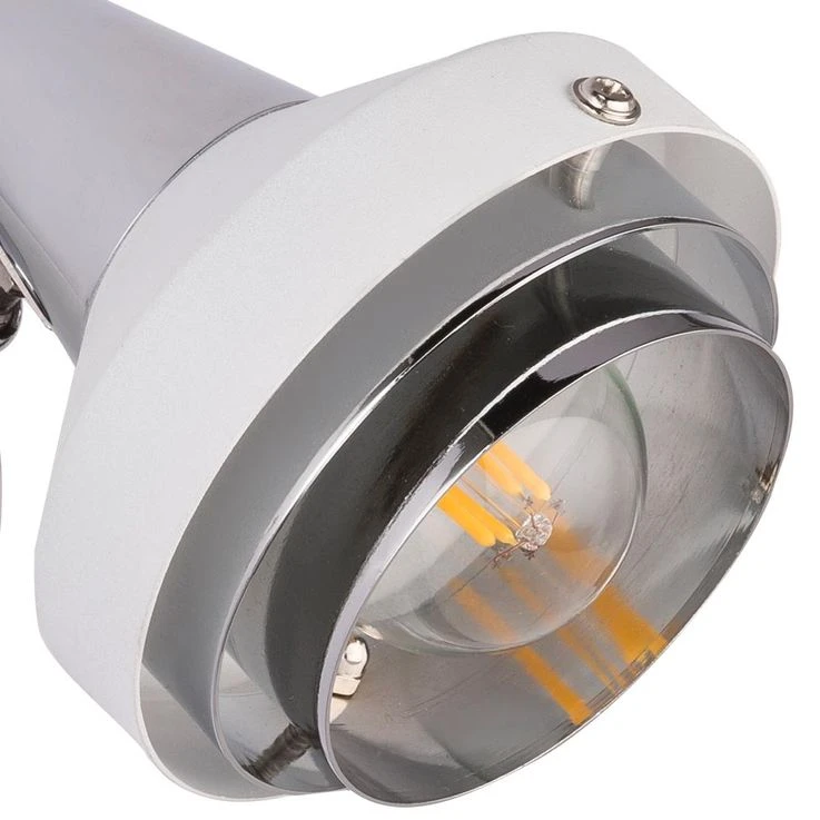 Wandleuchte, Chrom, Spot Verstellbar, 10 Cm – Bild 8