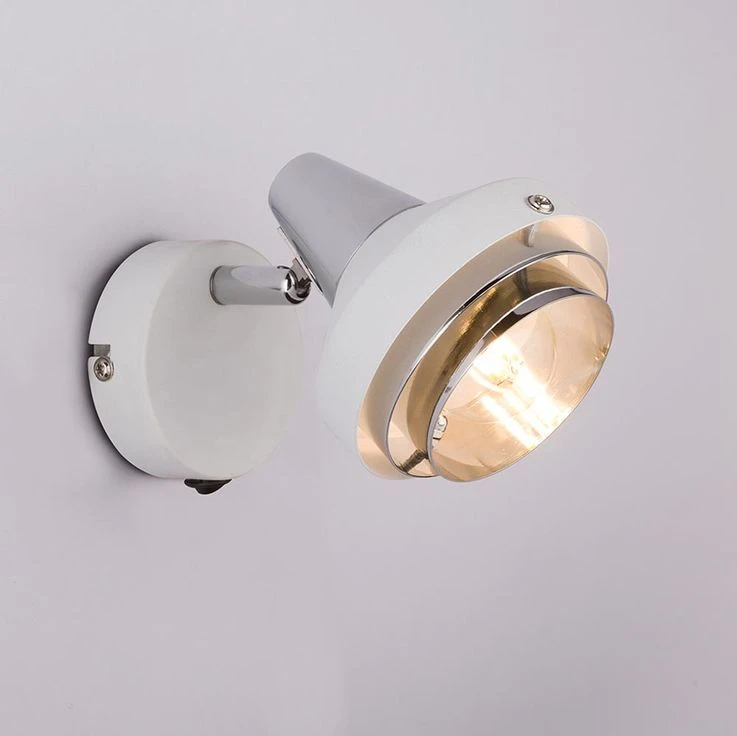 Wandleuchte, Chrom, Spot Verstellbar, 10 Cm – Bild 5