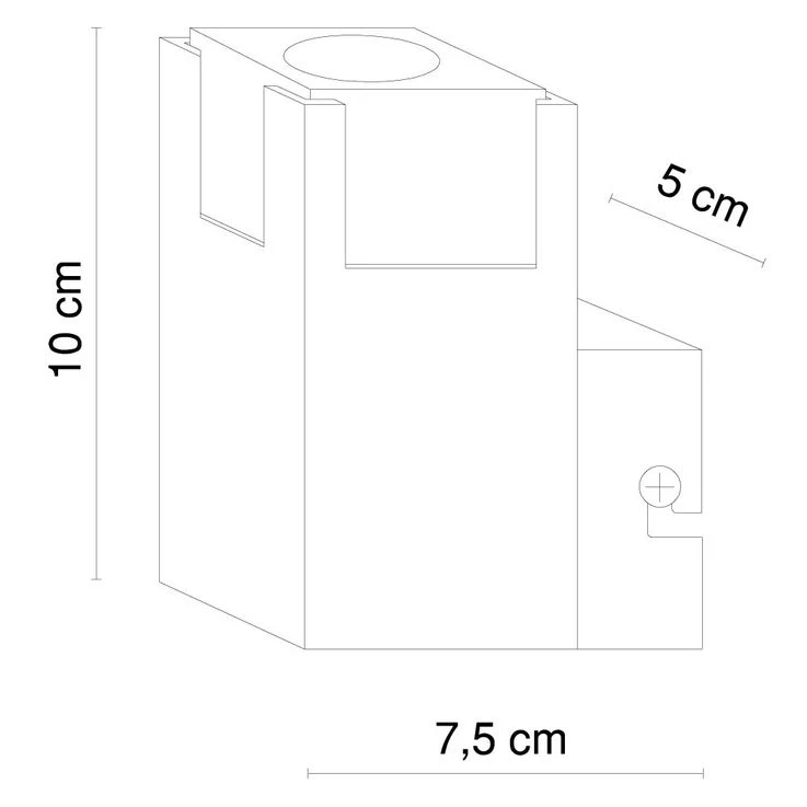Wandstrahler Aus Aluminium Mit Einer G9 Fassung AMOENA – Bild 7