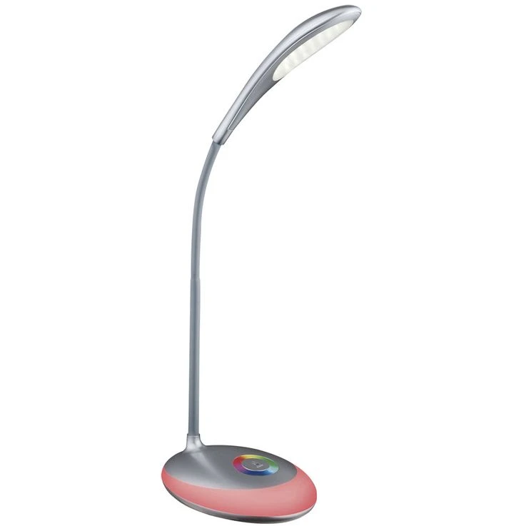 RGB LED Tischleuchte, Touch, Dimmbar, Schwenkbar, H 48 Cm – Bild 8