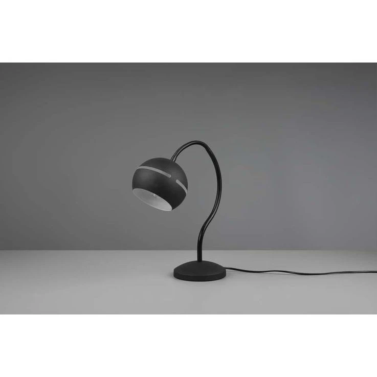 Tischleuchte, Schwarz Matt, Touchschalter, Flexibel, H 42,5 Cm – Bild 11