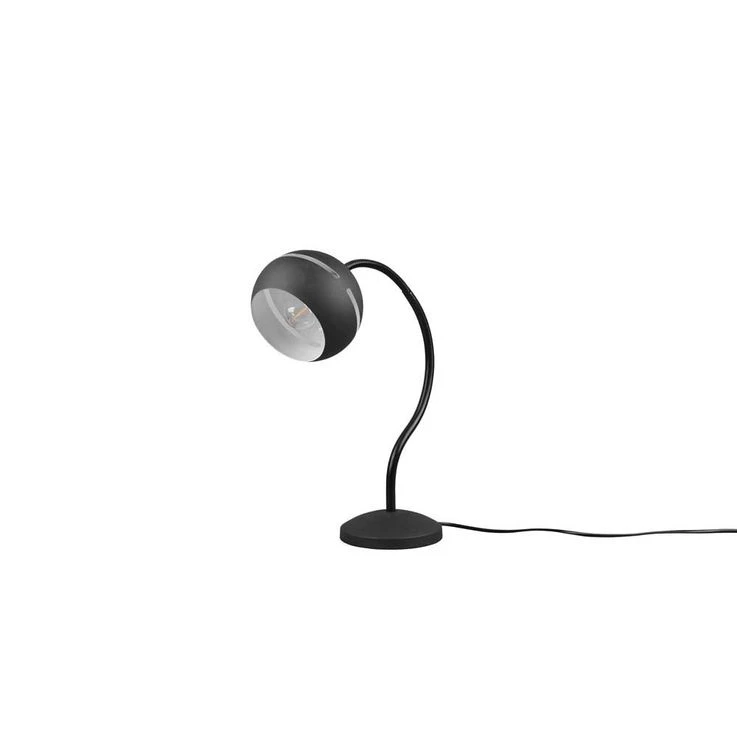 Tischleuchte, Schwarz Matt, Touchschalter, Flexibel, H 42,5 Cm – Bild 8