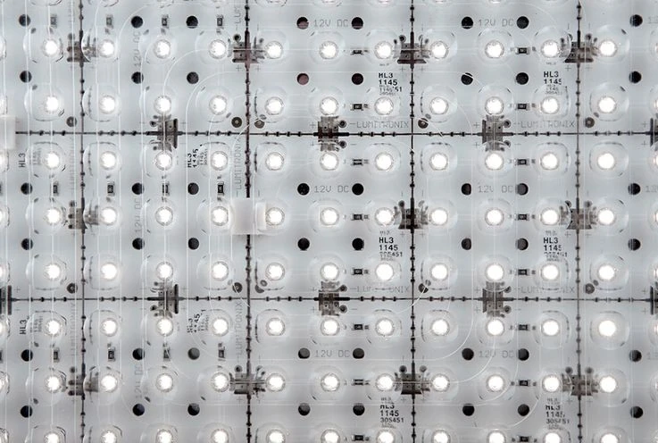 LED Deckenleuchte, Stahl, Silber, Acrylglas, L 31 Cm – Bild 6