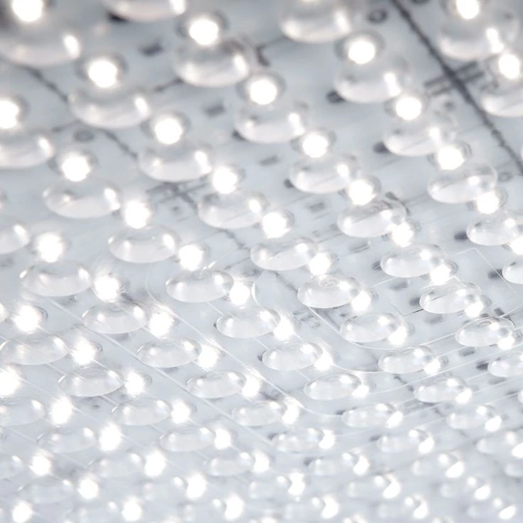 LED Deckenleuchte, Stahl, Silber, Acrylglas, L 31 Cm – Bild 5