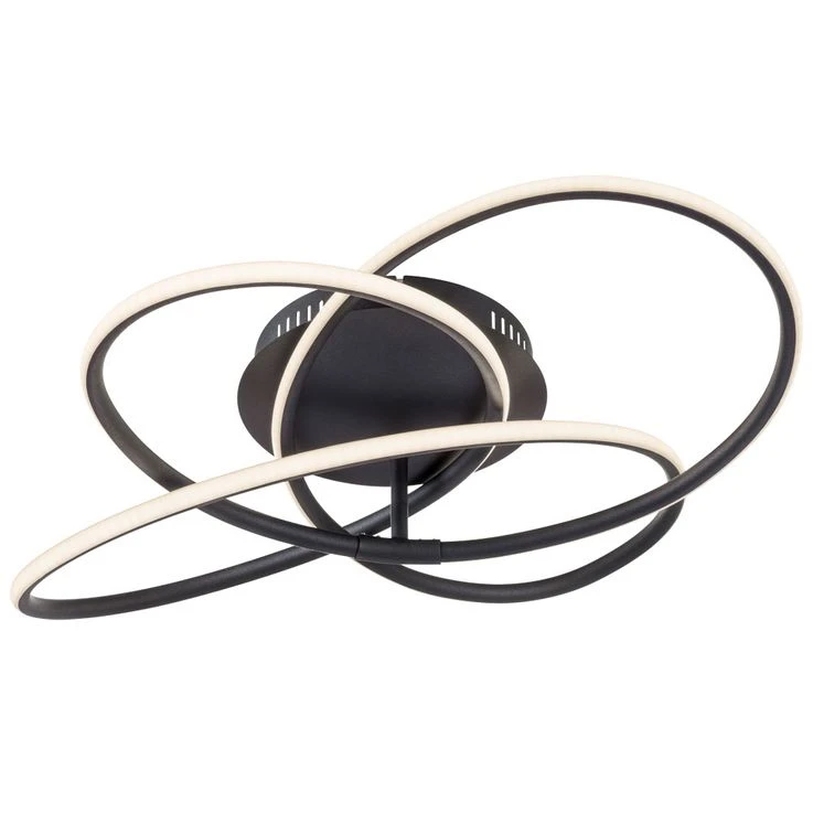 LED Deckenleuchte, Schwarz-matt, 60 Cm – Bild 3