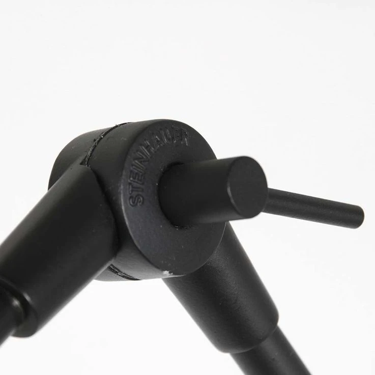 Stehlampe, Metall, Schwarz, Höhenverstellbar, H 210 Cm – Bild 8