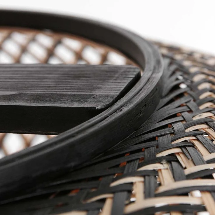 Bogenstehleuchte, Holz, Schwarz, Höhenverstellbar, H 210 Cm – Bild 5