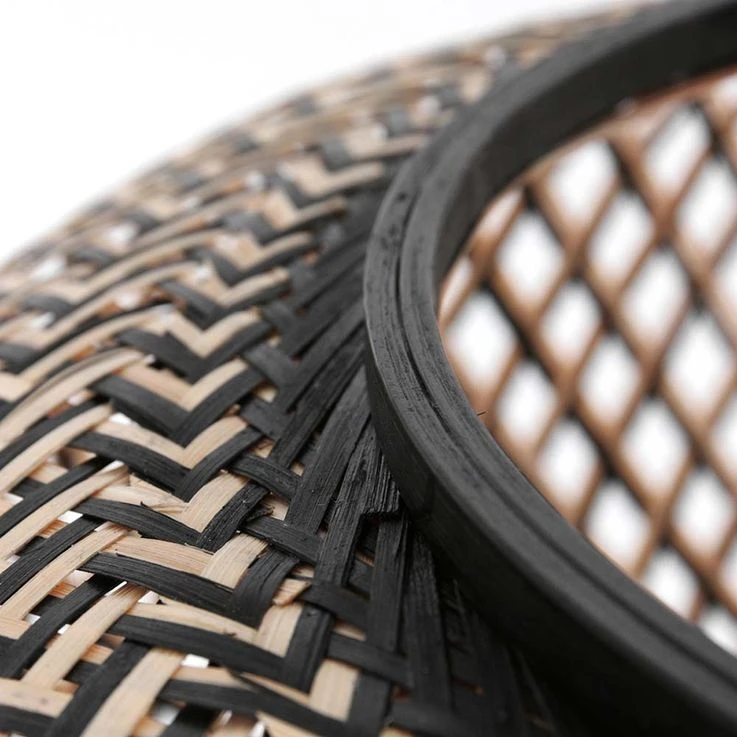 Bogenstehleuchte, Holz, Schwarz, Höhenverstellbar, H 210 Cm – Bild 6