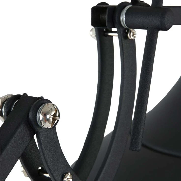 Stehleuchte, Metall Schwarz, Gelenke Verstellbar, H 150 Cm – Bild 11