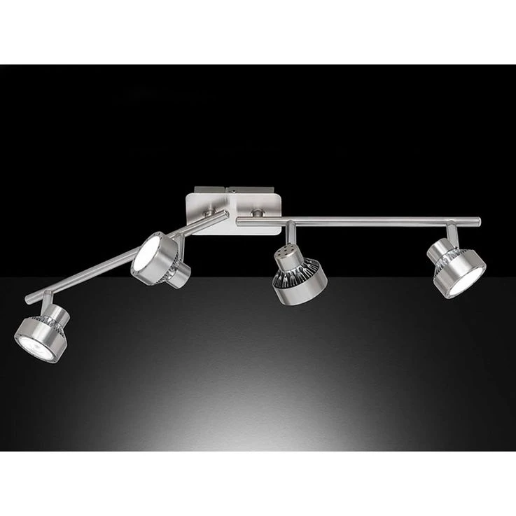 LED Deckenleuchte, Silber, Dimmer, Verstellbar, L 61 Cm – Bild 8