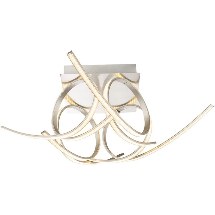 Design LED 30 Watt Deckenleuchte Mit Kristall Effektfolie – Bild 2