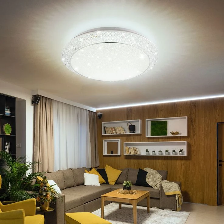 LED Deckenleuchte Mit CCT Schaltung Und Fernbedienung – Bild 3