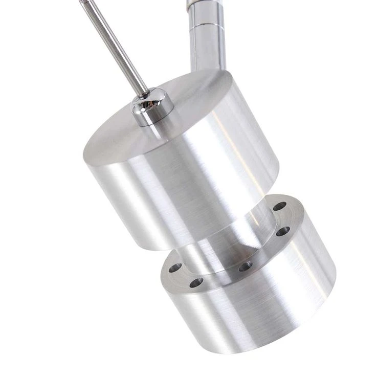 LED Deckenlampe, Dimmbar, Metall, Silber, H 38 Cm – Bild 2