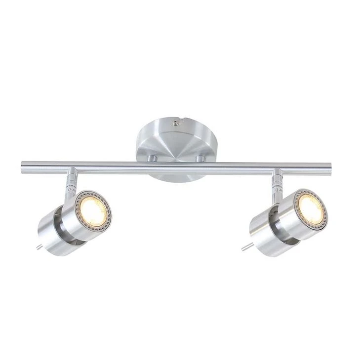 LED Deckenlampe, Dimmbar, Metall, Silber, H 38 Cm – Bild 7