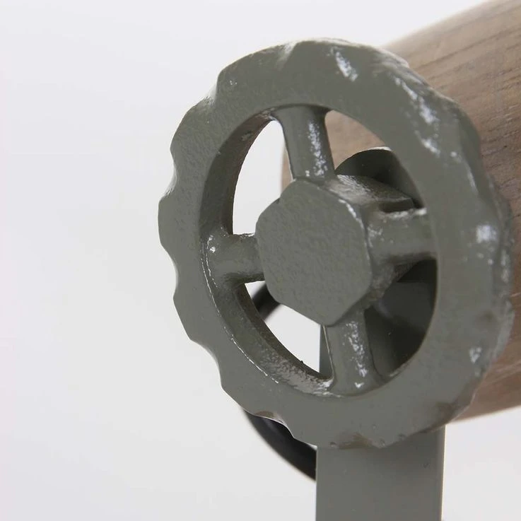 Wandleuchte, Grün, Holz, Spot Beweglich, H 17 Cm – Bild 6