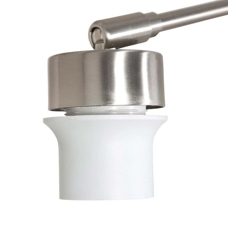 Wandleuchte, Textil Grau, Stahl, Gelenke Beweglich, L 80 Cm – Bild 9