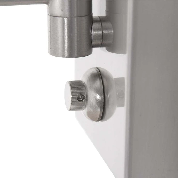 Wandleuchte, Textil Grün, Stahl, Gelenke Beweglich, L 80 Cm – Bild 5