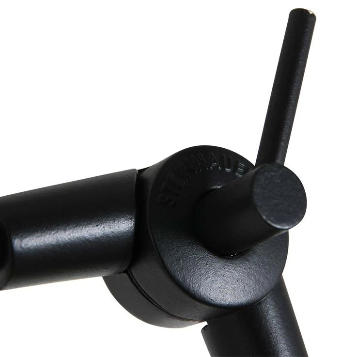 Wandleuchte, Gelenke Beweglich, Textil Gold, Schwarz, L 80 Cm – Bild 2