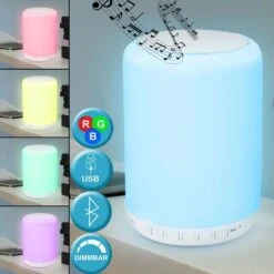 RGB LED Touch Tischleuchte, Lautsprecher, Mikrofon VT-1043