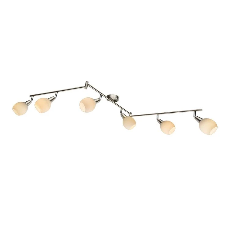 RGB LED Deckenleuchte, Fernbedienung, Dimmbar, Spots Beweglich – Bild 2