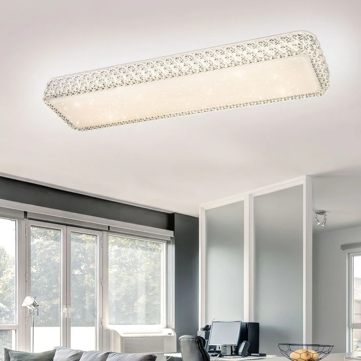 LED Wandleuchte KELLY, Sparkle Dekor, Rechteckig – Bild 4
