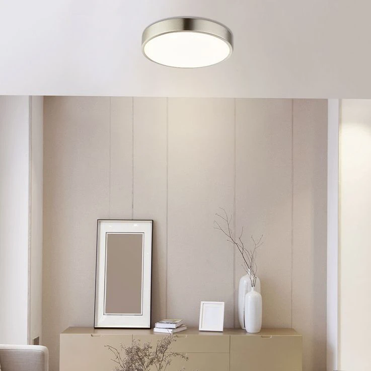 LED Deckenleuchte, Dimmbar, Aluminium, Acryl, IP44, H 2,6 Cm – Bild 6