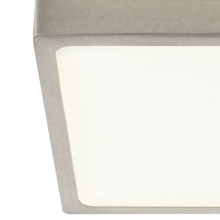 LED Deckenleuchte, Dimmbar, Aluminium Druckguss, Nickel-matt – Bild 6