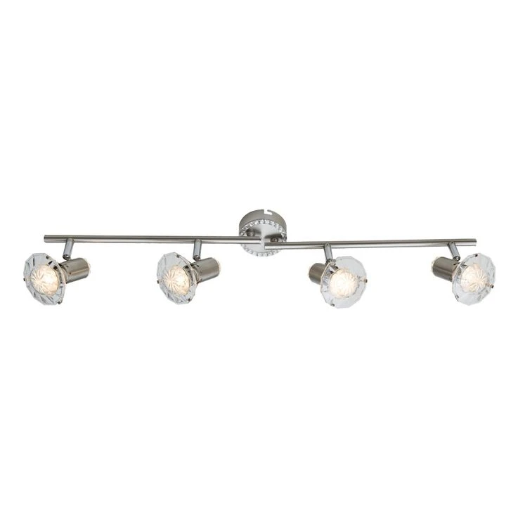 LED Deckenleuchte, Kristalle, Spots Verstellbar, L 70 Cm – Bild 2