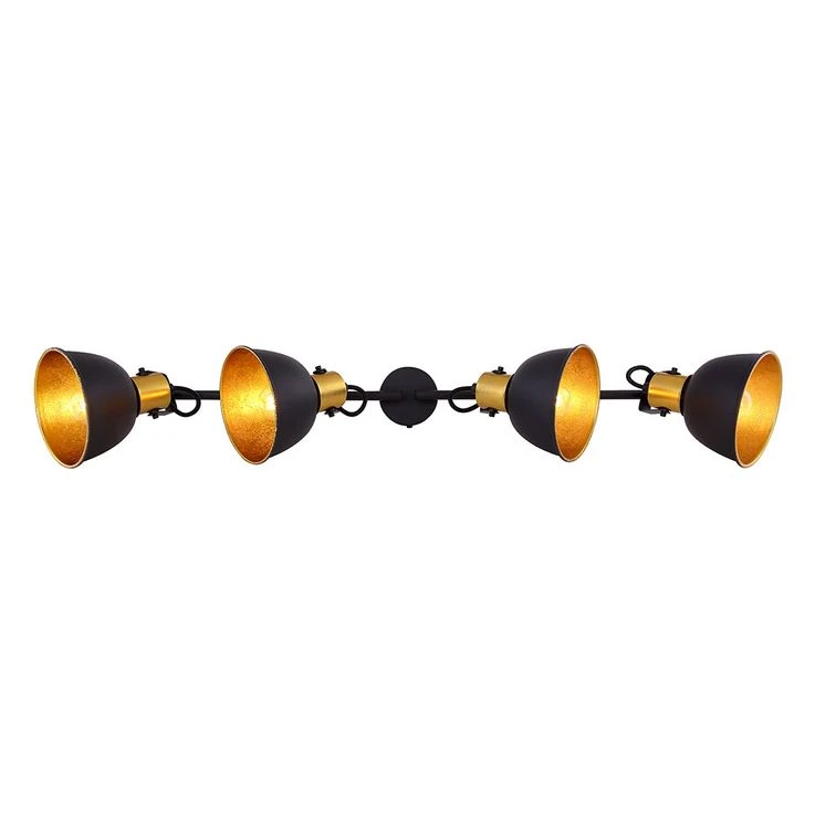 Deckenlampe, Schwarz Gold, Lichtschiene, Verstellbar, FILLO – Bild 13