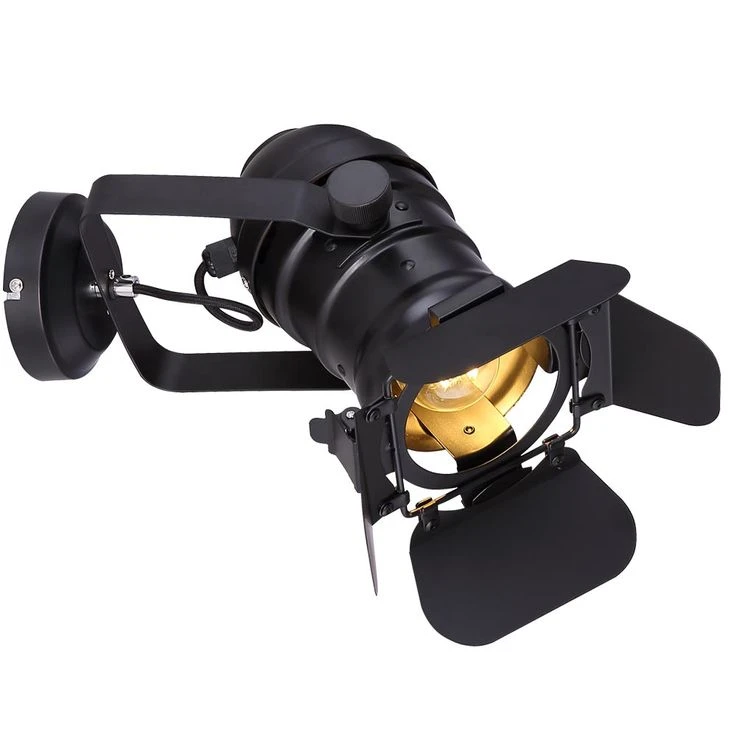 Verstellbarer Wandstrahler, Schwarz, Höhe 32 Cm – Bild 11