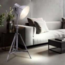 Stehleuchte, Stativ, Höhe Anpassbar, Flexibel, H 88cm