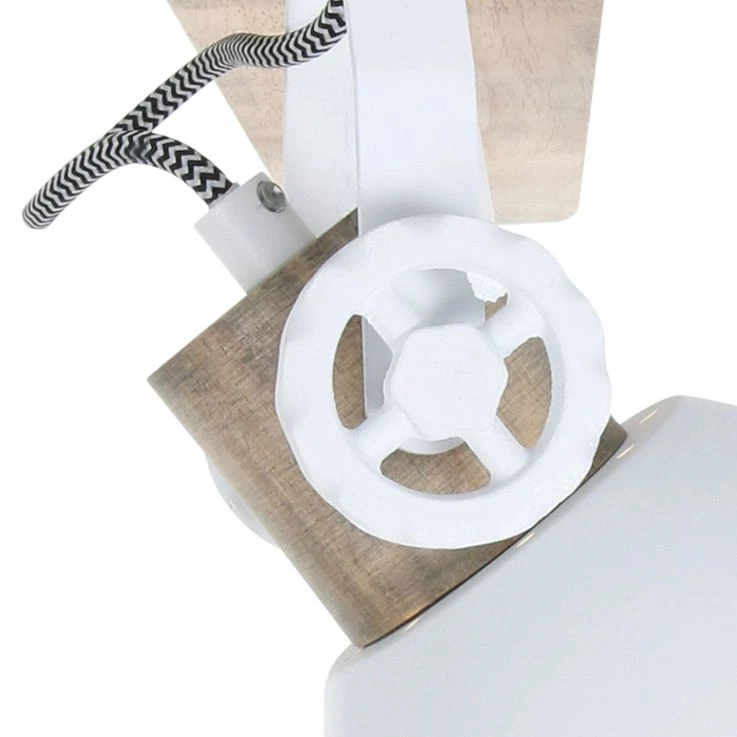 Deckenleuchte, Holz, Spot Verstellbar, L 59 Cm, GEARWOOD – Bild 6