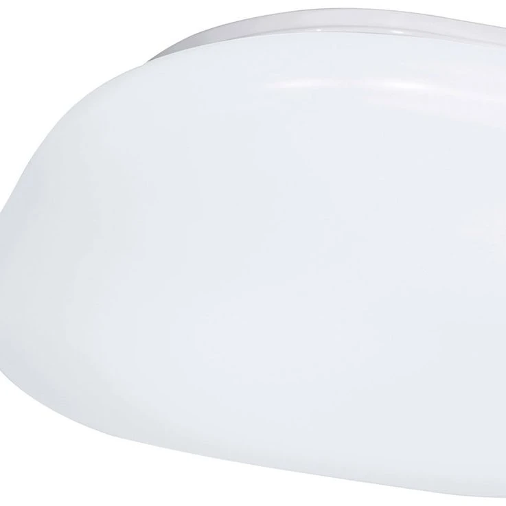 LED Deckenleuchte, Stahl Weiß, Quadratisch, D 35cm – Bild 3