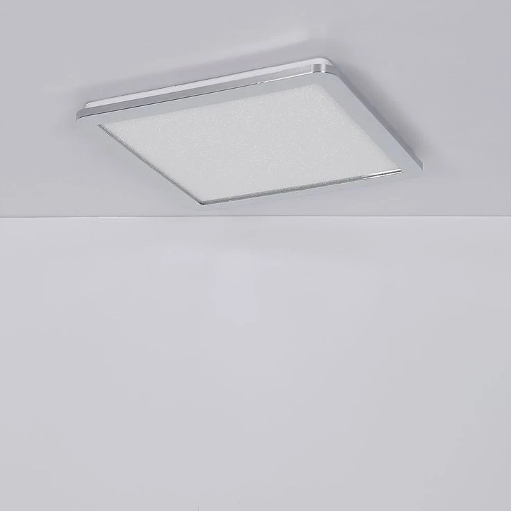 LED Deckenlampe, CCT, Kristalleffekt, IP44, H 3cm – Bild 7