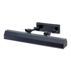 Wandlampe, Bilderleuchte, Stahl Schwarz, B 40,2 Cm