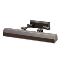 Wandlampe, Bilderleuchte, Stahl Bronze, B 40,2 Cm