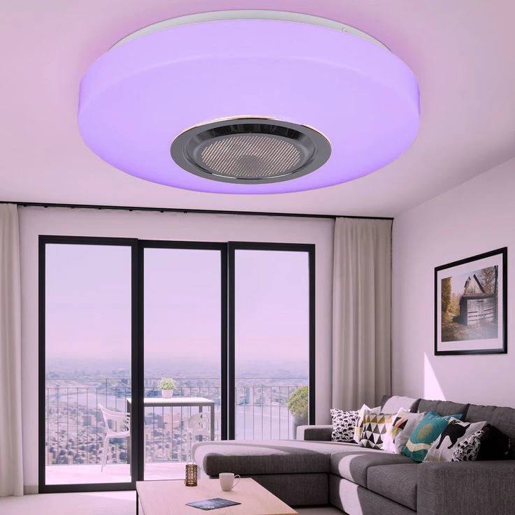 RGB LED Deckenleuchte, Lautsprecher, Bluetooth – Bild 5