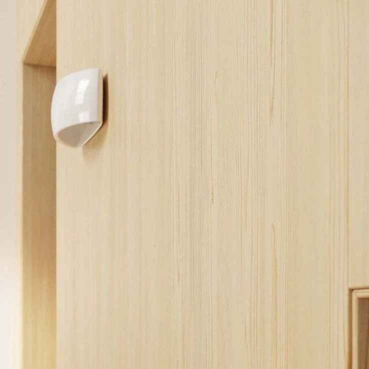 Wandleuchte, Keramik, Weiß, H 13,5 Cm – Bild 6